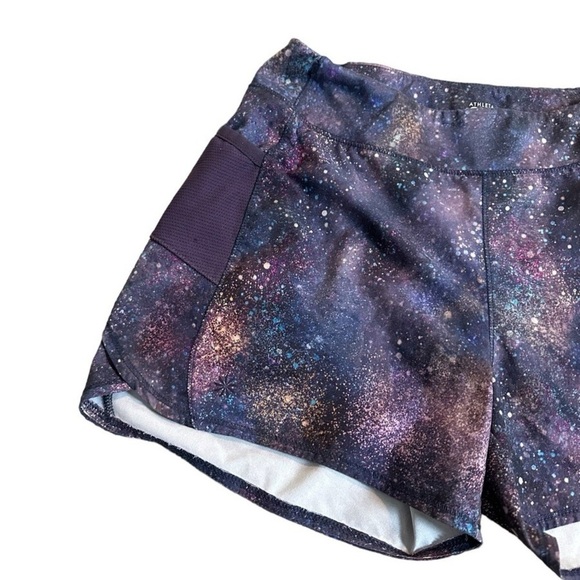 Athleta Galaxy Print Athletic Shorts - Picture 3 of 8